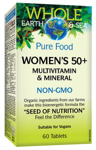 WHOLE EARTH & SEA Womens 50+ Multivitamin & Mineral (60 tabs)