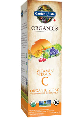 GARDEN OF LIFE ORGANICS Vitamin C Organic Spray (Orange-Tangerine - 58 ml)