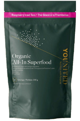 YOUNITED All-In-Superfood (Organic - Raspberry Iced Tea - 292 g)