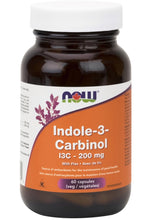 Load image into Gallery viewer, NOW Indole-3-Carbinol (100 mg - 60 vcaps)