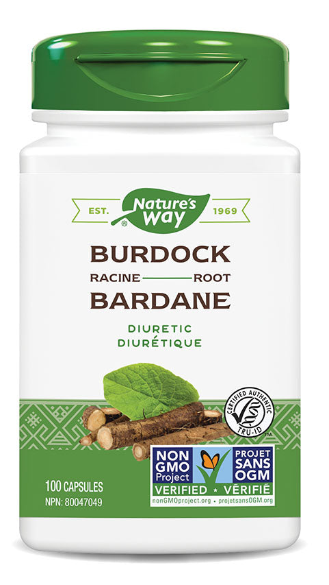 NATURE'S WAY Burdock Root (100 caps)