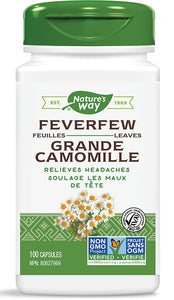 NATURE'S WAY Feverfew Leaves (100 caps)