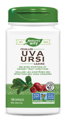 NATURE'S WAY Uva Ursi Leaves ( 100 caps )