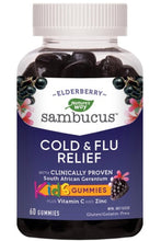 Load image into Gallery viewer, NATURES WAY Sambucus Relief Kids (60 Gummies)