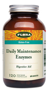 FLORA Daily Maintenance Digestive Enzymes (120 veg caps)