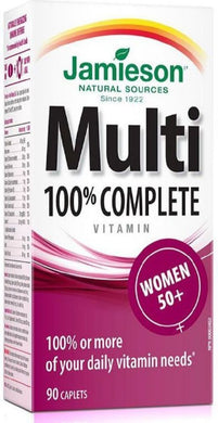 JAMIESON 100% Complete Multi Womens 50+ ( 90 caplets)