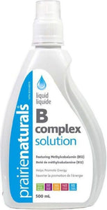 PRAIRIE NATURALS B-Complex Solution (500 ml)