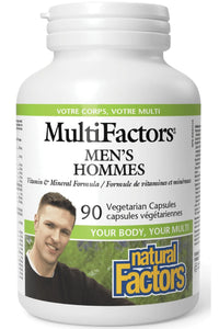 NATURAL FACTORS MultiFactors Men's (90 vcaps)