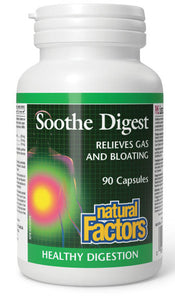 NATURAL FACTORS Soothe Digest (90 caps)