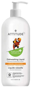 ATTITUDE Dishwashing Liquid-Citrus Zest (700 ml)