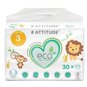 ATTITUDE Baby Diapers Midi Size 3 (4-9kg)