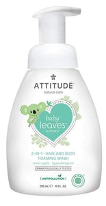 ATTITUDE 2in1 Foaming Wash Sweet Apple  (295 ml)