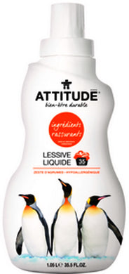 ATTITUDE Laundry Detergent 3x Citrus Zest (35 Loads)