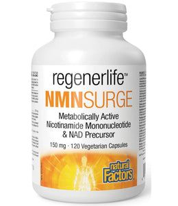 NATURAL FACTORS Regenerlife NMNSurge (150 mg - 120 vcaps)