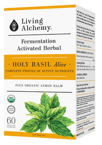 LIVING ALCHEMY Holy Basil Alive (60 caps)