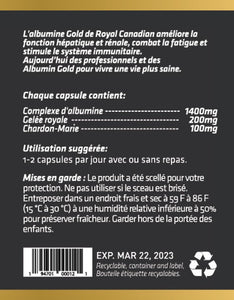 ROYAL CANADIAN Albumin Gold (200 caps)