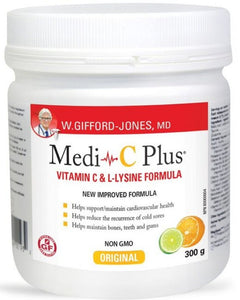 W.GIFFORD-JONES Medi~C Plus w/ Magnesium (Citrus - 300 gr )