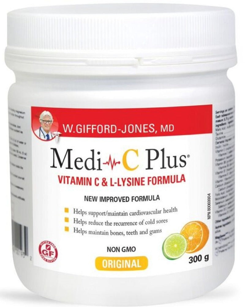 W.GIFFORD-JONES Medi~C Plus w/ Magnesium (Citrus - 300 gr )