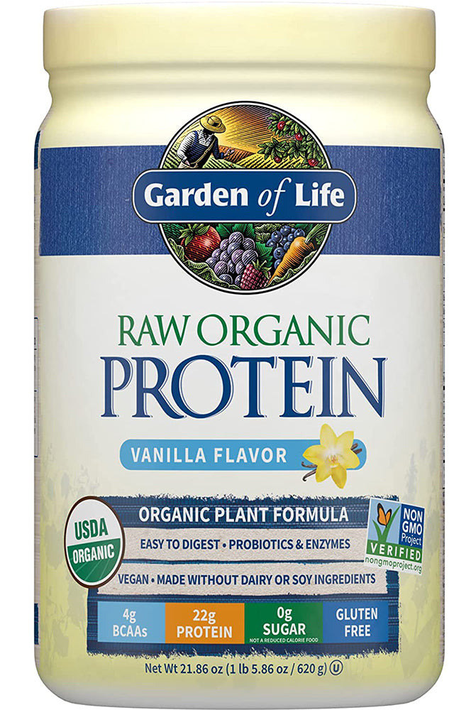 RAW ORGANIC Protein Vanilla (620 gr)