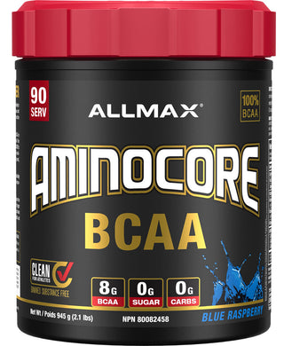 ALLMAX AMINOCORE BCAA (Blue Raspberry - 945 gr)