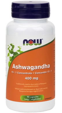 NOW Ashwaganda (400mg - 90 caps)