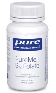 PURE ENCAPSULATIONS PureMelt B12 Folate (90 Lozenges)