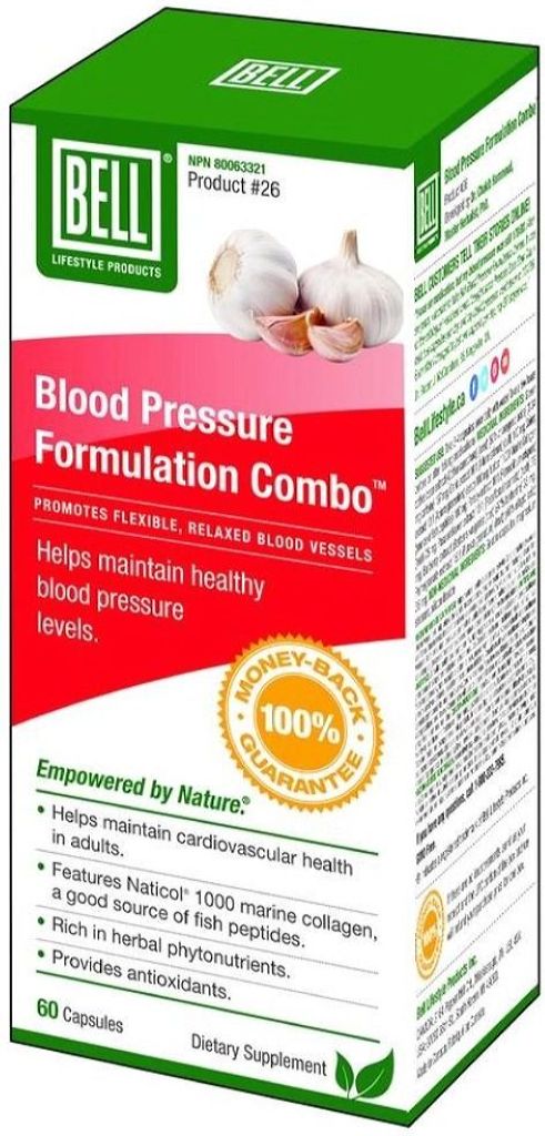 BELL Blood Pressure Formulation (60 caps)