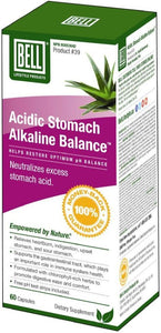 BELL Acidic Stomach Alkaline Balance (60 caps)