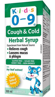 HOMEOCAN Kids 0-9 Cough& Cold Herbal Syrup  (100 ml)