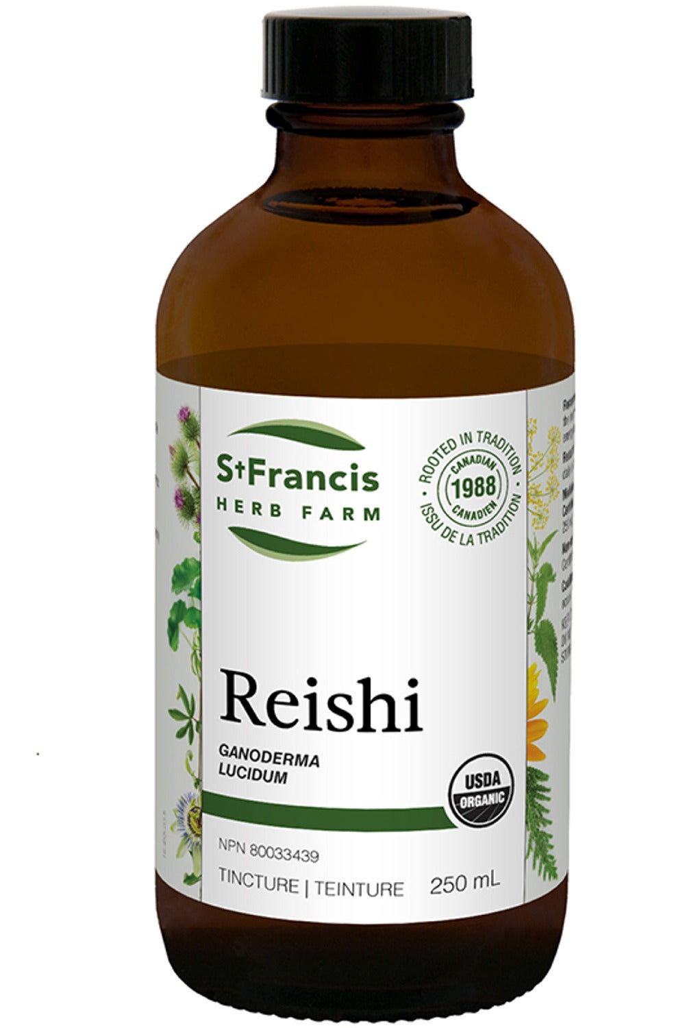 ST FRANCIS HERB FARM Reishi Mushroom (250 ml)