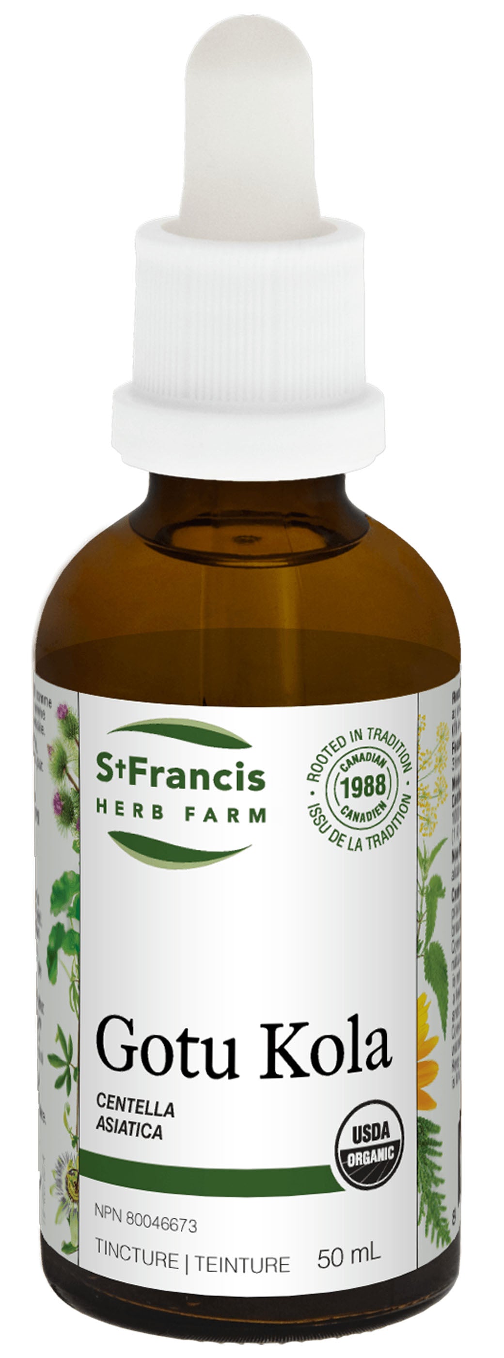 ST FRANCIS HERB FARM Gotu Kola (50 ml)