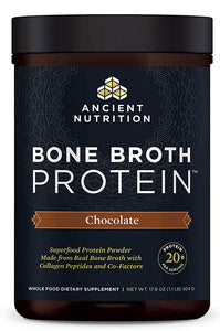 ANCIENT NUTRITION Bone Broth Collagen Protein (Chocolate - 357 gr)