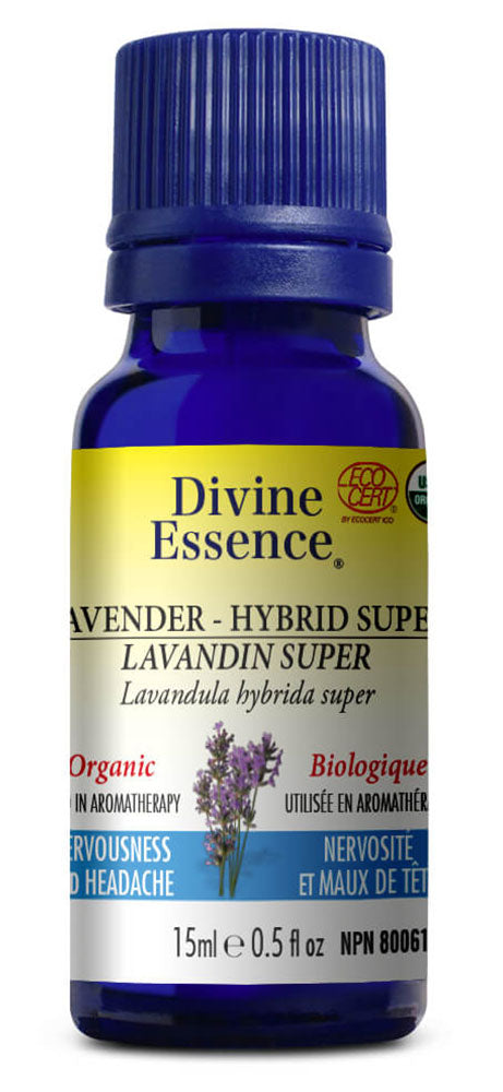 DIVINE ESSENCE Lavender Hybrid Super (Organic - 15 ml)