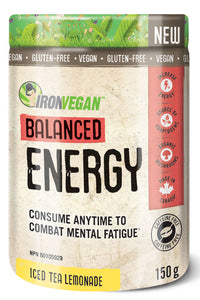 IRON VEGAN Balanced Energy (Iced Tea Lemonade - 150 gr)